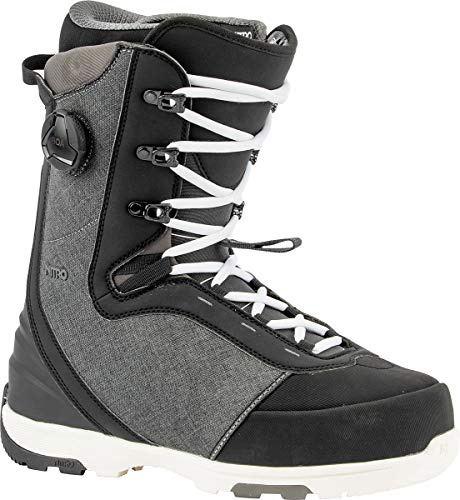 Nitro Snowboards herr Club HYBRID BOA '20 All Mountain Freeride Freestyle snabblåssystem Boot Snowboardstövel SVART 26.5 EU