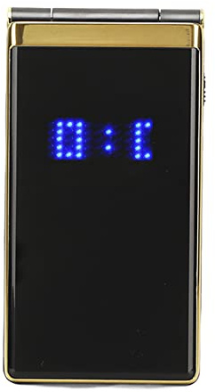 PUSOKEI 2G Unlocked Senior Flip Cell Phone,Big Button Easy to Use,2.8in Display Large Font,LED Flashlight,Louder Speakers,Hands Free Calls,Dual SIM Card Slot,SOS,MP3,MP4,Radio