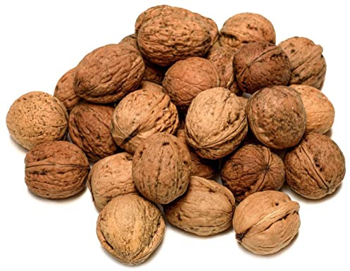 IGART FOOD & WOOD Noci con Guscio Naturali Biologiche Polacche Grezze Intatte Ricche di Omega-3 Fibra Proteine, 2kg