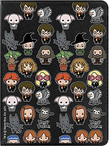 Funda para Tablet Xiaomi Mi Pad 5 Oficial de Harry Potter Iconos Personajes. [Funda Tablet]. [Protección contra Caídas] Giratoria 360 Grados [FUNCIÓN Soporte].