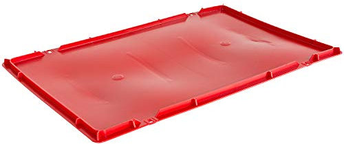 Tapa Eurobox 1-30 x Tapa caja de carnicero 40 x 60 cm Tapa caja de carne Tapa caja de carnicero Tapa caja apilable Euro caja 40 x 60 cm Red Selection Kingpower, Número:1