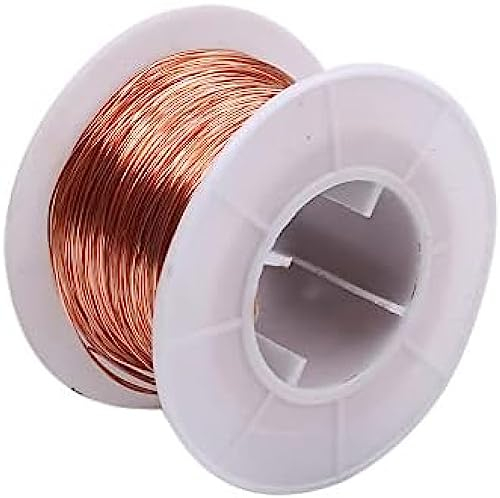 250 g 0,4 mm 0,5 mm 0,8 mm DIY blankes reines Kupferdrahtkabel T2-Kupferdraht Wickeldraht Spule Kupferdraht, 0,5 mm 250 g 143 Meter