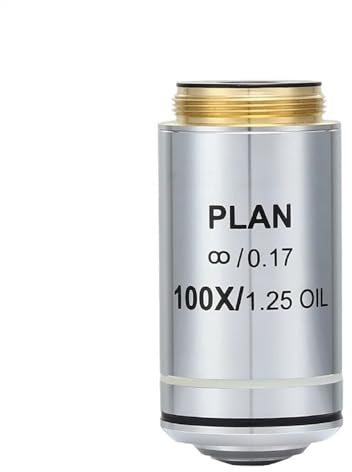 Mikroskop-Zubehör-Kit 100X Plan Objektiv 195 Achromatische Objektive for Mikroskop Mikroskopische Objektträger