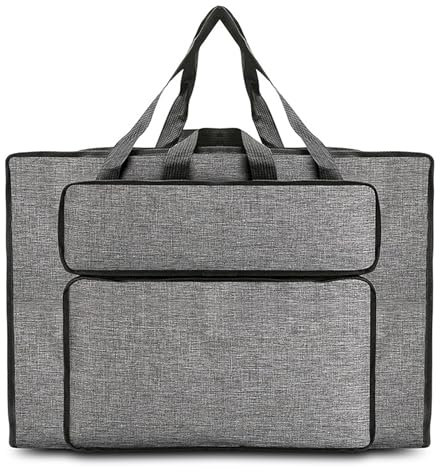 Bocguy Transporttasche Wasserdicht A3 Kunstmappe Multifunktional Zeichnungtasche Zeichenbrett Tasche mit Griffen Malerei Kinder Künstlermappe Leicht Portfolios Aufbewahrungstasche