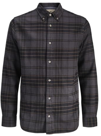 JACK & JONES Chemise en Flanelle Regular Fit | Regular Fit, Manches longues, Casual, Température maximale 30°C programme normal