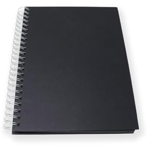 Artway Studio - Blocco da disegno con rilegatura a spirale, formato A4, formato A4, formato verticale, 60 faccie/30 pagine di carta riciclata da 270 g/m², copertina rigida