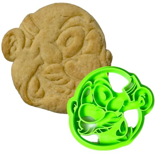 Taglia Biscotti Nonno - Tagliabiscotti Festa dei Nonni 8,4X8,8 cm - Stampo 3D in PLA per Dolci a Tema Famiglia - Handmade da Instile3D