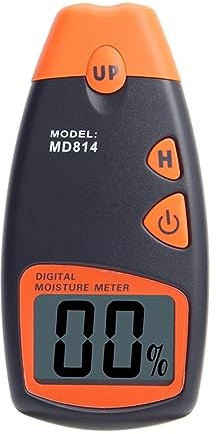 Feuchtigkeitsmesser, Feuchtigkeitsmesser Holz Bambus Baumwolle Tabak Papier Wasser enthalten Tester Holz Feuchtigkeitsdetektor Hygrometer 5 % bis 40 %