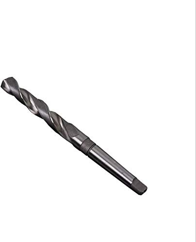TOOLSTAR Morsekegelförmiger Schaftbohrer, 22 mm, CNC-HSS-Hochgeschwindigkeitsstahl, Kegelschaft, Spiralbohrer für Drehmaschinen-Werkzeug (1 Stück)