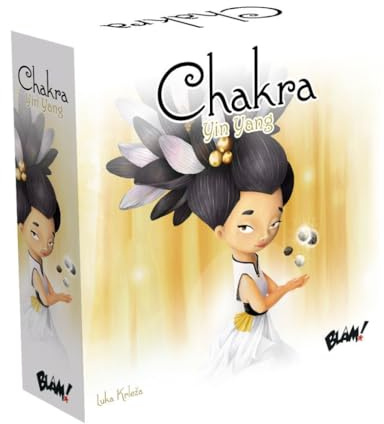 Blam! Yin-Yang Chakra Extension • Familj Brädspel - Placering av spel - från 2 till 4 spelare - från 8 år, 30 minuter, vit, svart