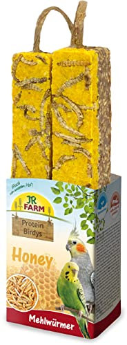 JR FARM Birds Protein-Birdys Honey Mehlwürmer 150 g