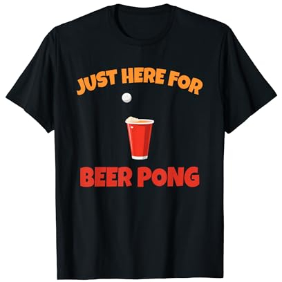 Bierpong-Trinken, College-Party, Beerpong T-Shirt