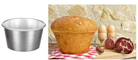mille idee Teglia stampo in alluminio per pizza torta di pasqua cm D.26 h14