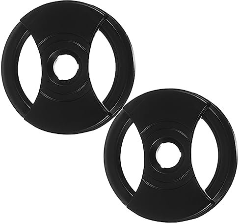 HousoutilAdaptador Redondo para Tocadiscos： 2 Piezas Accesorio Duradero Y EstéTico Compatible con La Mayoría De Marcas De Reproductores De Vinilo DiseñO Antideslizante En Color Negro