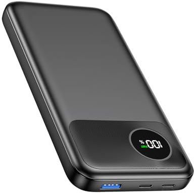 A ADDTOP powerbank – 20 000 mAh 22,5 W snabbladdare bärbar laddare USB-A och USB C-på/utgång – PD3.0 QC4.0 telefonladdare med LED-display för smartphones och surfplattor
