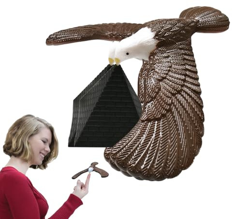 Giocattolo Per Uccelli Aquila In Equilibrio: Desktop A Gravità, Scientifica, Trucco Interattivo | Divertente Novità Gioco Con Le Dita Per Ragazzi Bambini Festa Stelo Apprendimento Fisica Scri