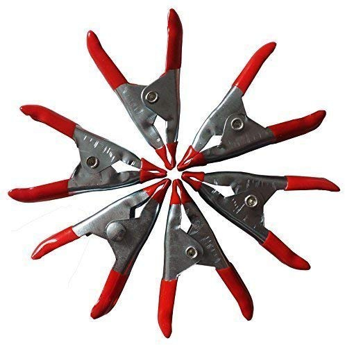 36 Leimzwingen aus Metall ca. 50mm, Leimzwinge, Federzwinge, Klemmzwingen