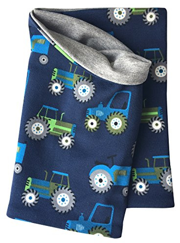 Wollhuhn Pañuelo de cuello para niños – Ligero bufanda/bufanda deslizante Jersey de doble capa – suave, reversible y cómodo – muchos motivos para primavera y verano, Talla única