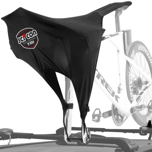 Scicon Roof Rack Bike Bra Cover-Triathlon, Erwachsene, Unisex, Schwarz, Standard