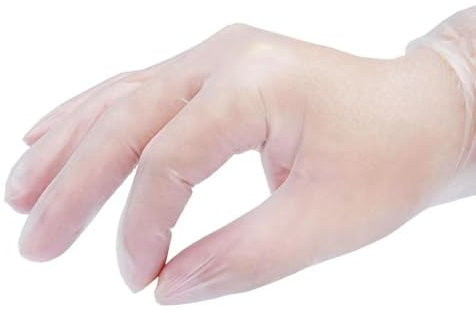 OneProtek Gants jetables en Vinyle - Lot de 10x Boîtes de 100 gants jetables Taille XL - non poudrés, sans latex - Multi-usages et résistants Protection contre les risques chimiques
