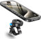 Cozycase Bike Phone Mount for iPhone 15 Pro Max Waterproof 【One Button Unlock+Auto Lock in One Second】 Metal/Aluminium【360° Rotatable Detachable】 Handlebar Motorbike Road/Mountain Bike Phone Holder
