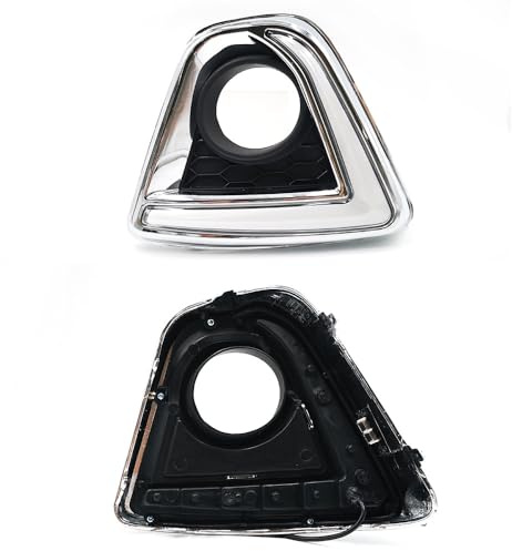 BAKUGO 2 Stück Auto Tagfahrlicht Nebels Chein Werfer Abdeckung Gelb Licht Für Mazda CX-5 CX5 2013 2014 2015