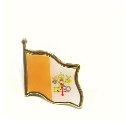 Wisafory 20 Stück Flaggen Pins Länderflaggen Brosche Metall Anstecknadel | Nationale Flaggen Abzeichen, Kleidung Accessoire, Taschen Anstecker, Jacke, Rucksack, Vatikan