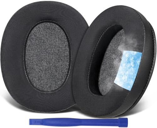 SOULWIT Cooling Earpads for Sony WH-XB910N (Not Fit WH-H910N) - Black