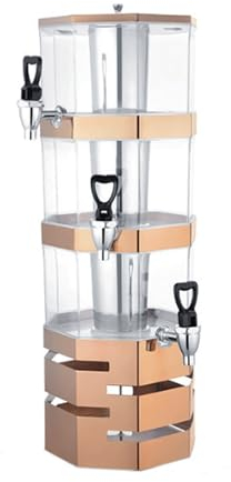 Girafe à Bière,Tireuse à Bière,tireuse a Biere Pro,Girafe Biere Distributeur de Distributeur de bière pour la fête KTV Restaurant Buffet Barbecue(Color:Brass,Size:Third floor)