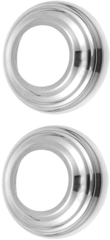 BESPORTBLE 2sets Edelstahl Blick Stehen Garten Kugel Basis für Fahnenmast Metall Stehen 2 Stücke * 2