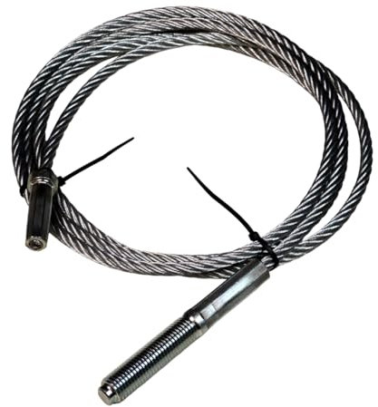 Stahlseil 302 cm mit Gewinde M16 und Endmuffe für 4-Säulenhebebühnen