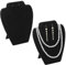 mkemka 2Pcs Necklace Display Stand Velvet Jewelry Display Stand 21cm Height Necklace Display Holder 3D Jewelry Chain Organizer Mannequin Model Display Stand for Necklaces Earrings