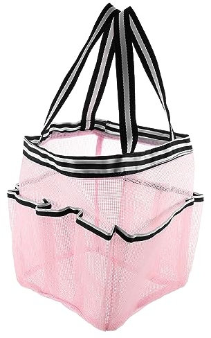 MUSISALY Netz-duschtasche Fürs Fitnessstudio Tragbare Reise-Kosmetiktasche Aus Mesh-Material Schnell Trocknend Für Badezimmer Und Reisen Langlebiges Duschzubehör Für Kleine Gegenstände