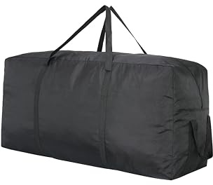 Ubagoo Aufbewahrungstasche Oxford Heavy-Duty Belastbare Aufbewahrungstasche Tragetasche Mit Handgriff für Bettzeug Matratzenauflagen Decken Bettdecken and Kissen (120 * 55 * 46, 300L)