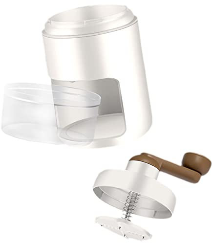DECHOUS Mini Ice Maker Manual Ice Crusher Handheld Shaved Ice Machine Easy to Use for Occasions