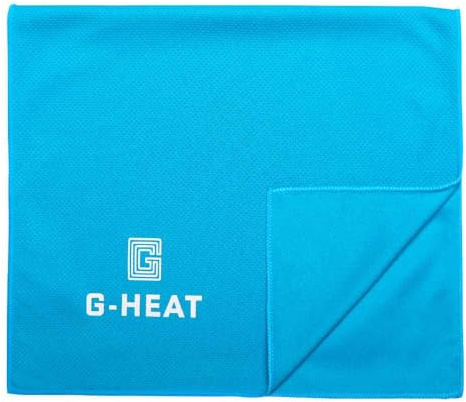 G-HEAT - Asciugamano di Raffreddamento in Microfibra | 100 x 30 cm | Asciugamano Sportivo Rinfrescante | Anti-Traspirazione | Leggero e Asciugatura Rapida | Ideale per Fitness, Yoga, Escursionismo