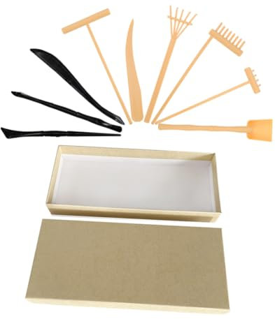 IMIKEYA Japanese Zen Sand Rake Miniature Garden Tool for Japanese Decor Miniature Zen Garden Accessory Diy Craft Kit