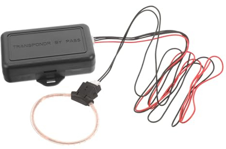 TOPBATHY Modulo Bypass Immobilizzatore Per Auto Dispositivo Bypass Automatico Chip Rilevamento Kit Avviamento Compatibile Telecomando Facile Installazione Via Cavo