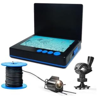 EpheyFIF 12,7 cm IPS-Display Fischfinder Unterwasser-Angelkamera für Eis, Fluss und Boot