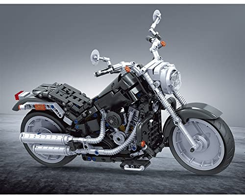 Per Harley Creativo Moto Mattoni Giocattoli FAI DA TE Building Blocks Kit Modello Classico Giocattolo Educativo Auto Per I Bambini Regalo