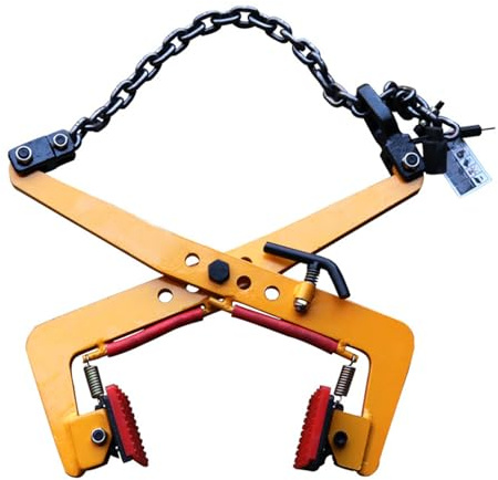 ZHANGGL Abrazadera para elevación de losas de Granito, Tijera Ajustable de Alta Resistencia para Placas de Piedra de 325 a 1950 kg, Ideal para manipular Bloques de hormigón y BOR