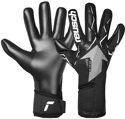 Reusch Torwarthandschuhe Herren Erwachsene | starker Grip & atmungsaktiv | Haltbarkeit & präzise Passform, für Training & Spiel, für Kunstrasen, Naturrasen & Hartplatz, Größe 7,5-12, Fastgrip Infinity