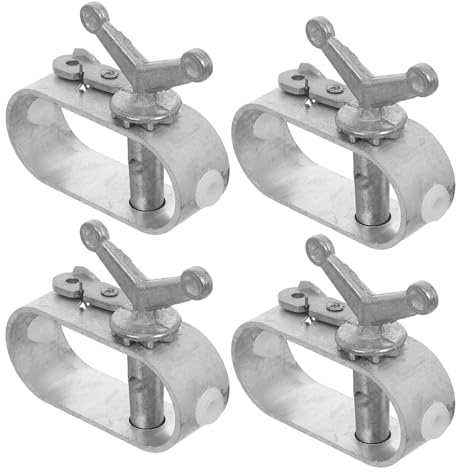 DEARMAMY Tensor de Alambre de Acero Inoxidable 4 Piezas, Ajustable para Cubiertas de Piscina E Invierno, Herramienta Tensora Multipropósito para Cables de Cercas y Exteriores, Resistente