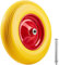 Roue de Brouette Increvable 3.50-8 260Kg + Axe Ø 20mm
