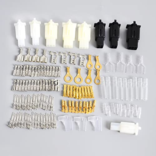 CENPEK Universal Motorcycle Electrical Wiring Harness Repair Kit Loom Plugs Bullets Connectors