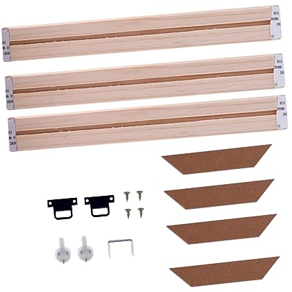 Zerodeko Moderner Rahmenloser Massivholz Fotorahmen für Selbstgemacht Kombination Minimalistischer Holz Bilderrahmen für Fotos und Bilder