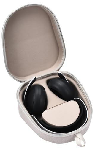 Hzycwgone Étui Transport Housse Rigide pour PlayStation Pulse Elite Casque | Sac de Voyage Sacoche pour PS5 Pulse Elite avec Fente Magnétique pour Câble, Gris, pour Protection en Extérieur