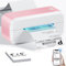 Bluetooth Shipping Label Printer, 4x6 Thermal Label Printer for Shipping Packages & Small Business, Compatible with Phone, Windows and Mac, Widely Used for eBay, Etsy, Shopify, Royal Mail, Evri (Pink)