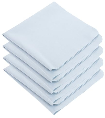 SECFOU 4piezas Paños De Microfibra para Limpiar Gafas Ultra Suaves y Reutilizables para Pantallas De Televisión Cámaras y Dispositivos Electrónicos