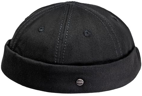 WEROR Docker Cap Herren Dockermütze Seemansmütze Dockercap Mütze Baumwolle